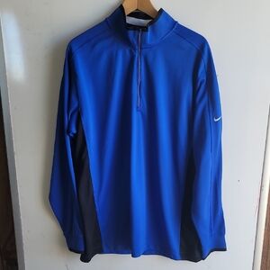 Nike Men's Performance Jacket in Blue and Black